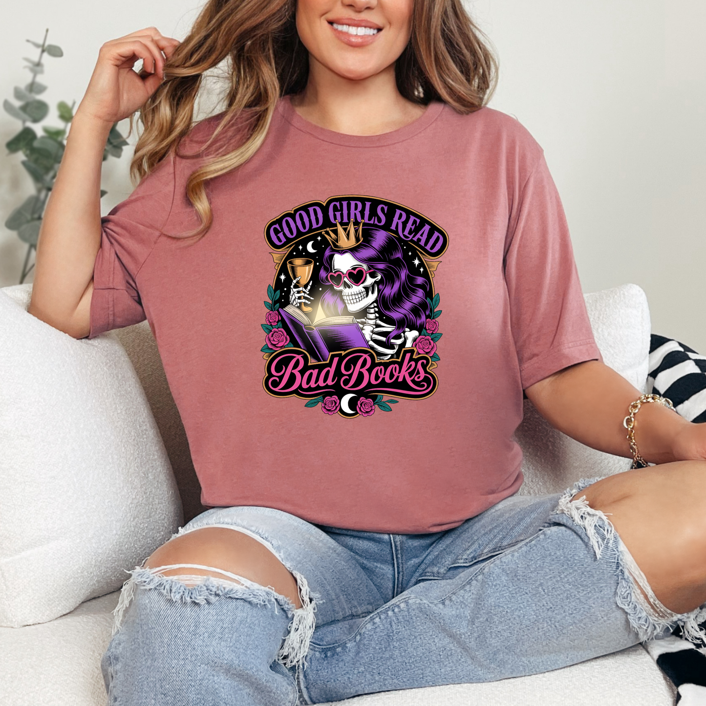 Good Girls Read Bad Books Graphic Tee