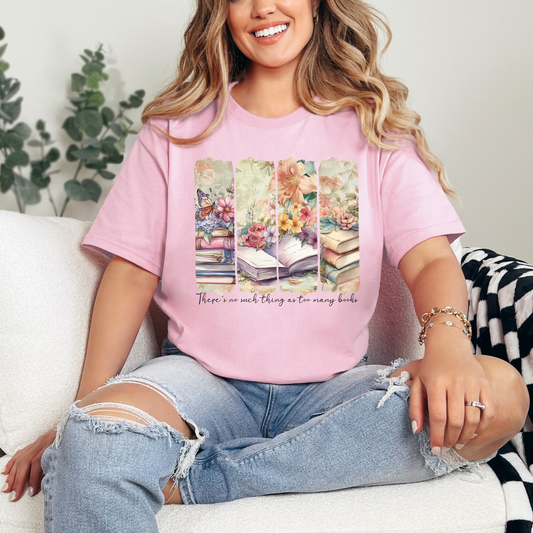 Brushstroke too many books