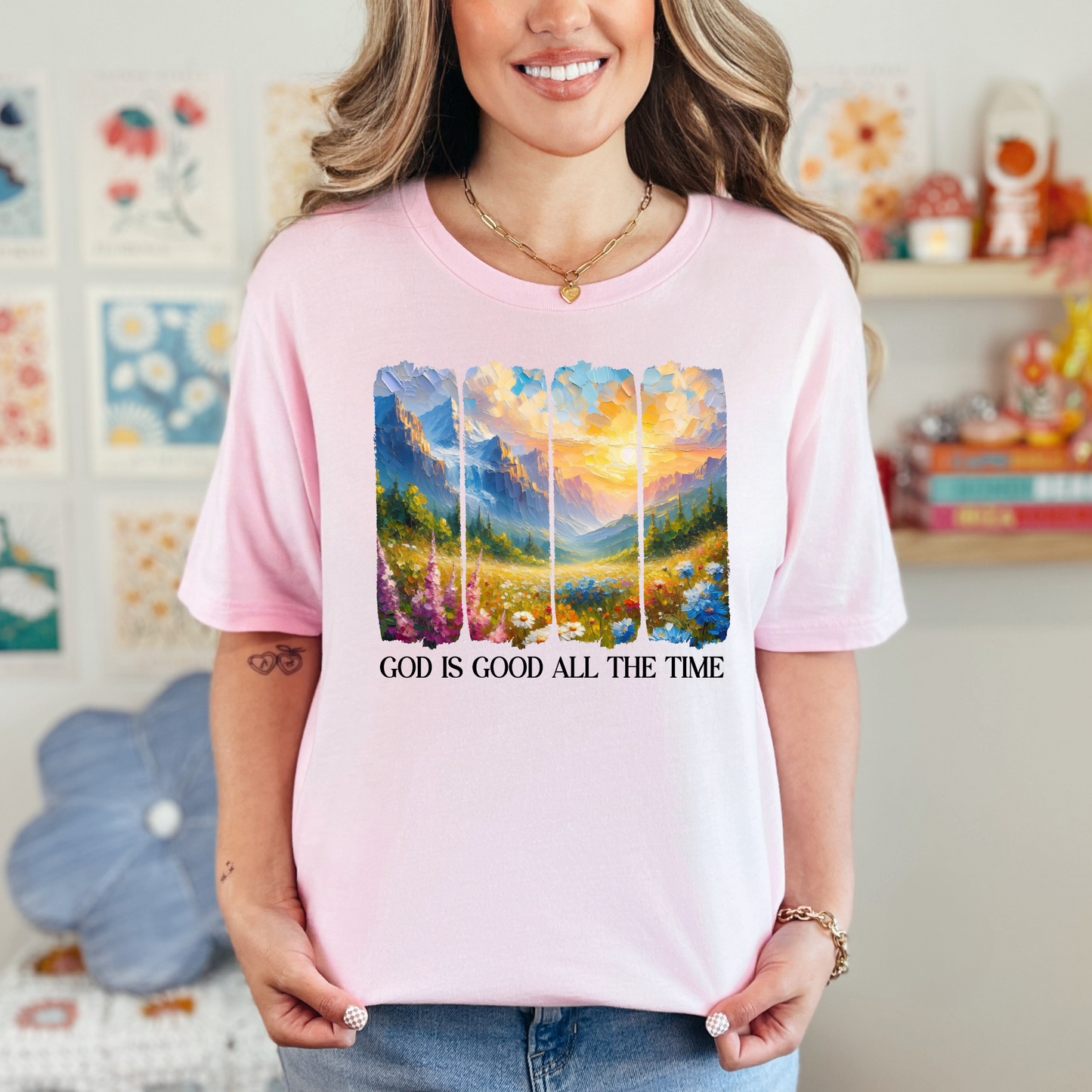 Brushstroke God is Good