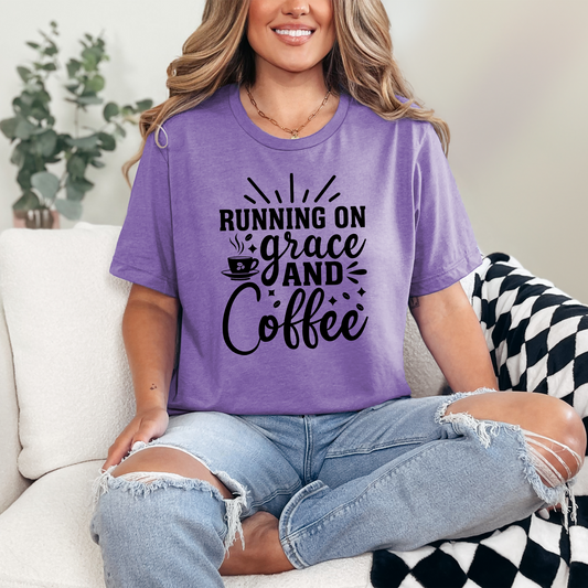 Grace and Coffee Graphic Tee