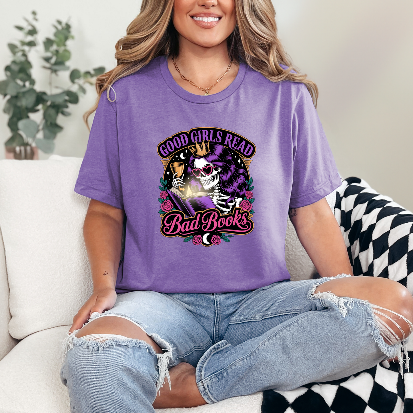 Good Girls Read Bad Books Graphic Tee