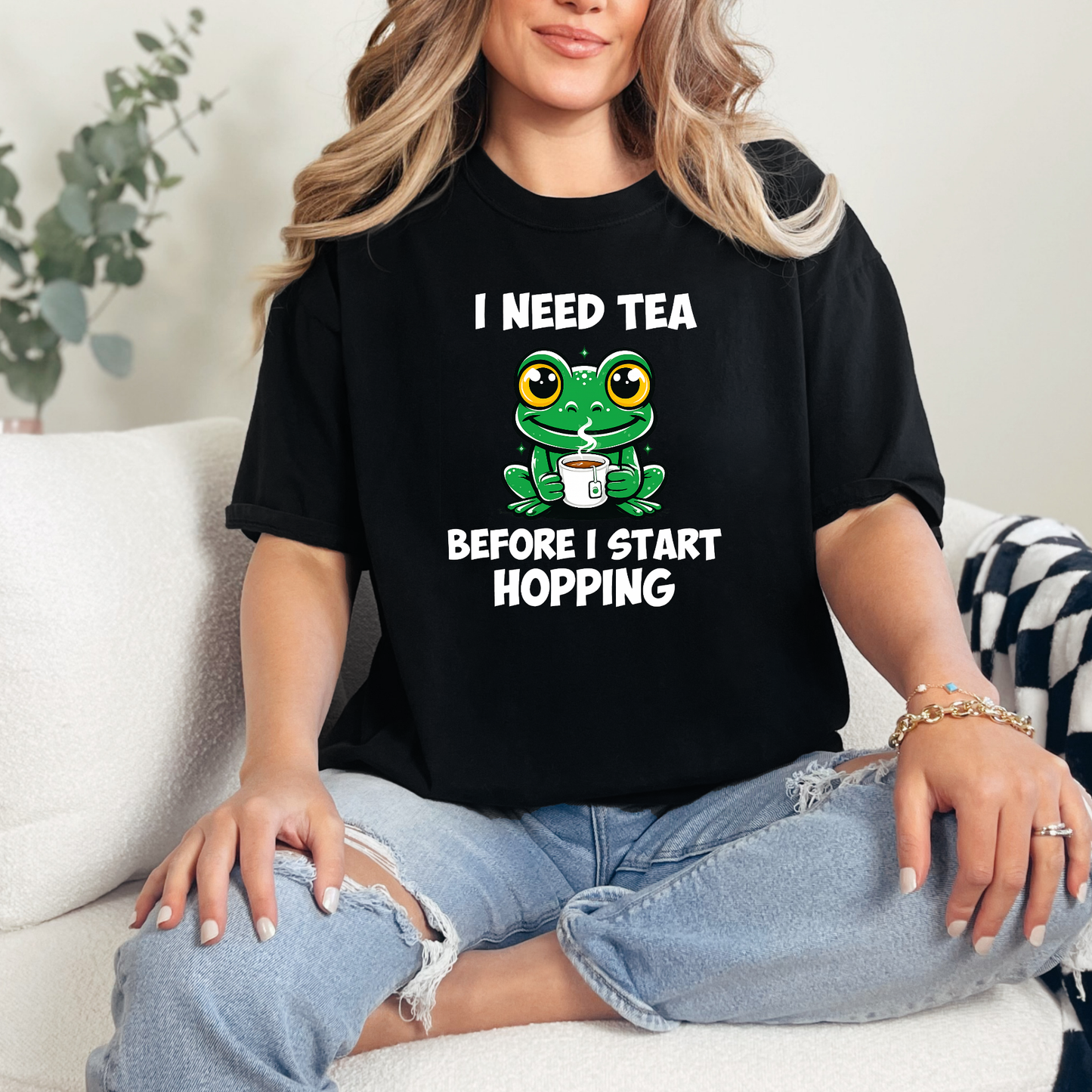 Tea Before Hopping Graphic Tee