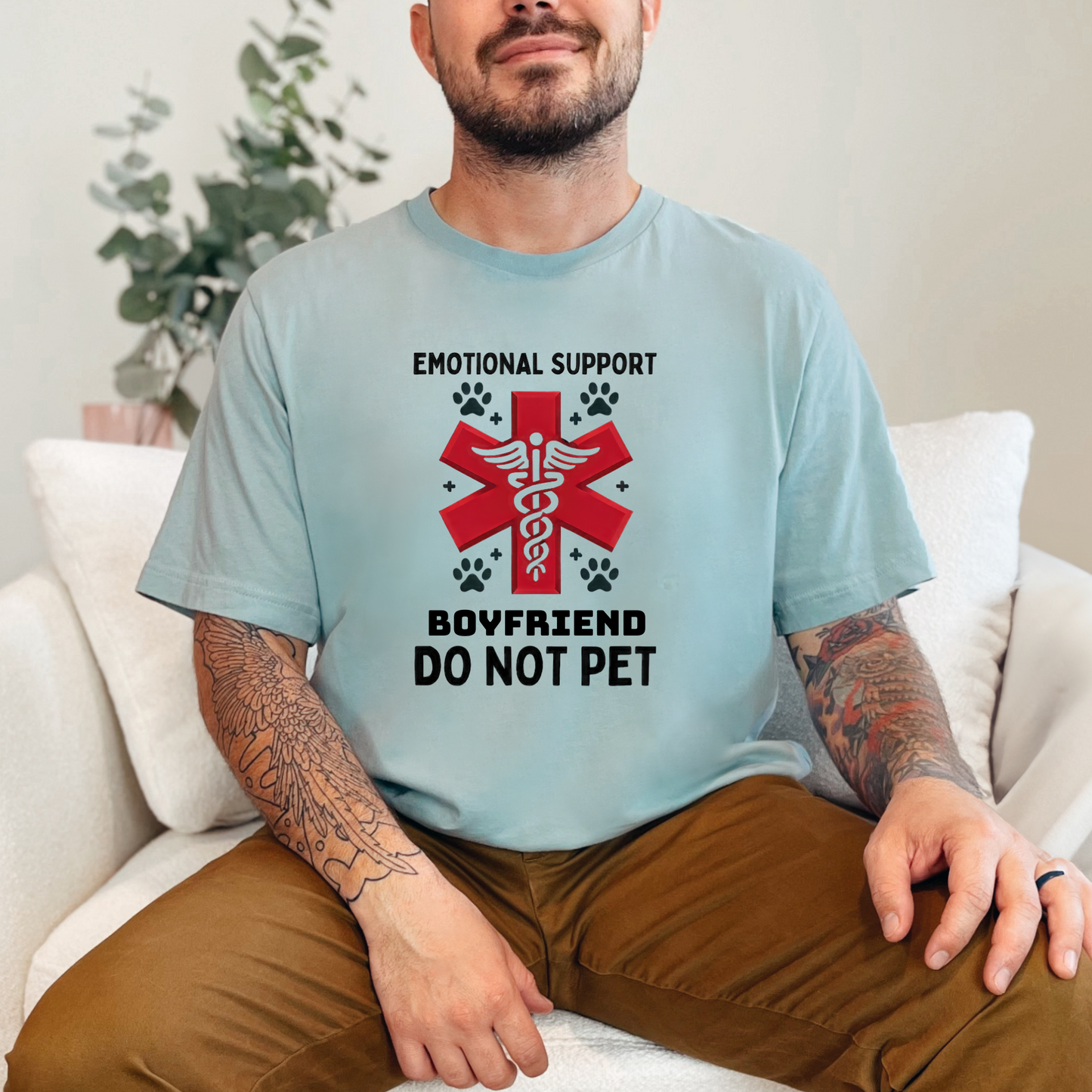 Emotional Support Boyfriend Graphic Tee