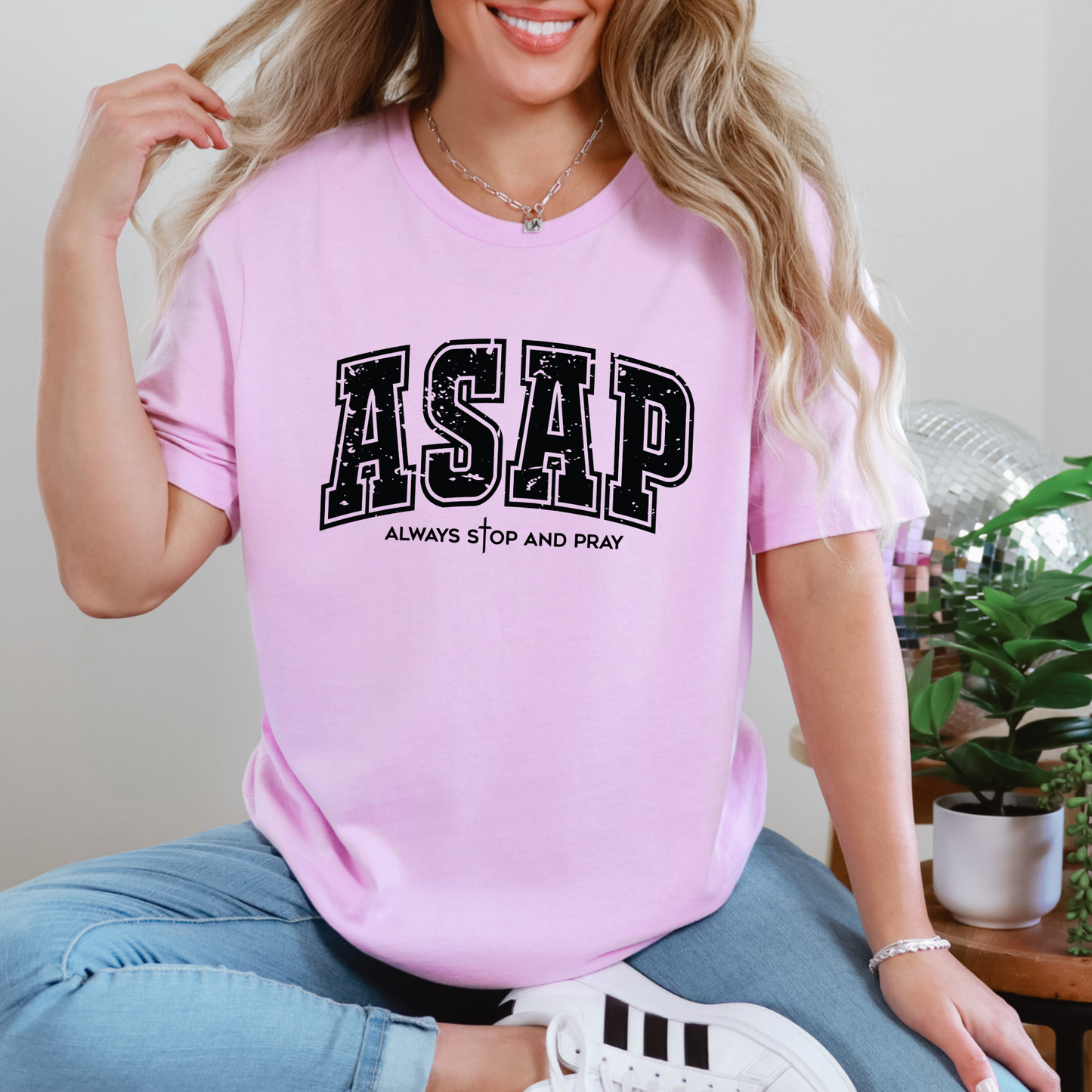 ASAP Always Stop & Pray Graphic Tee