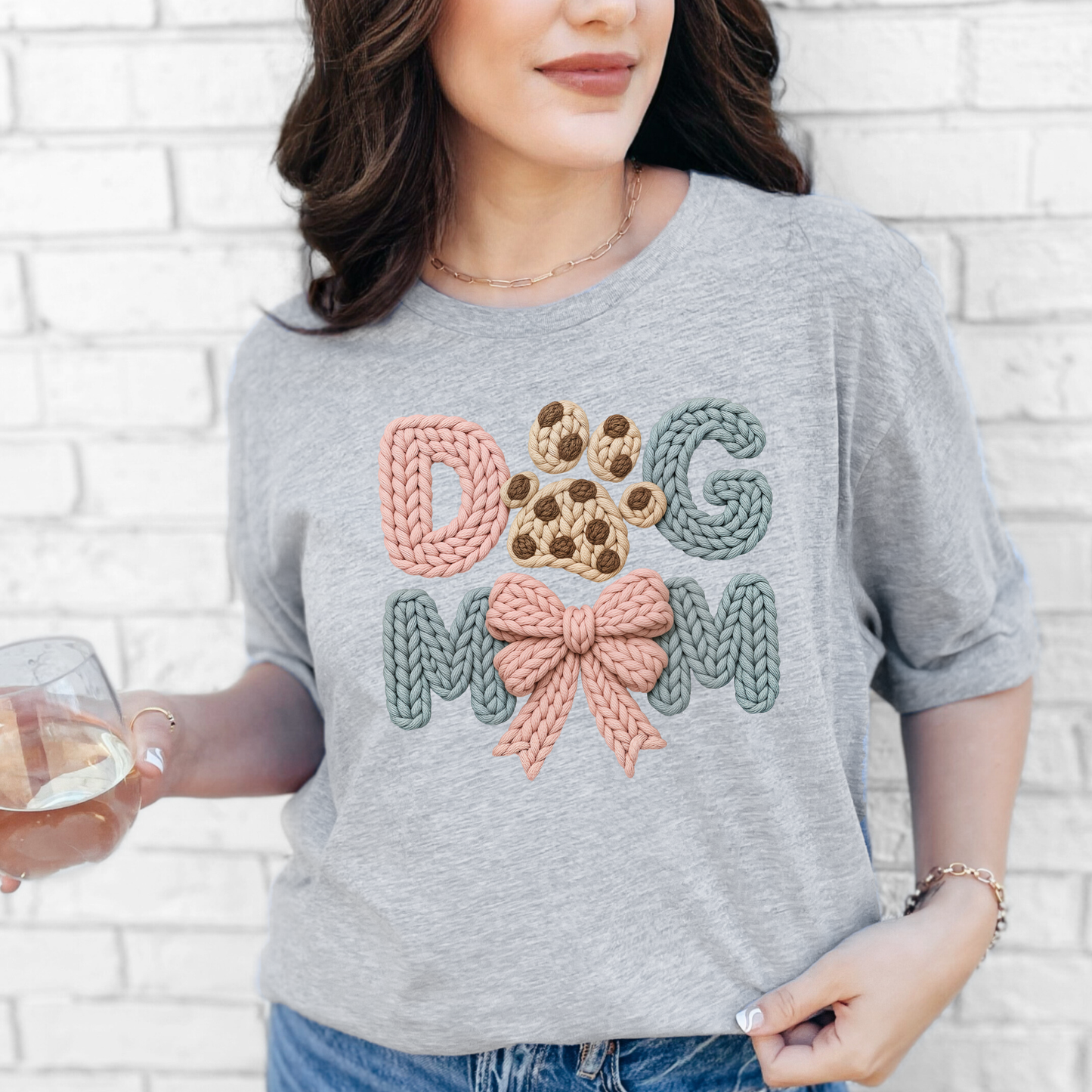 Yarn Dog Mom Graphic Tee