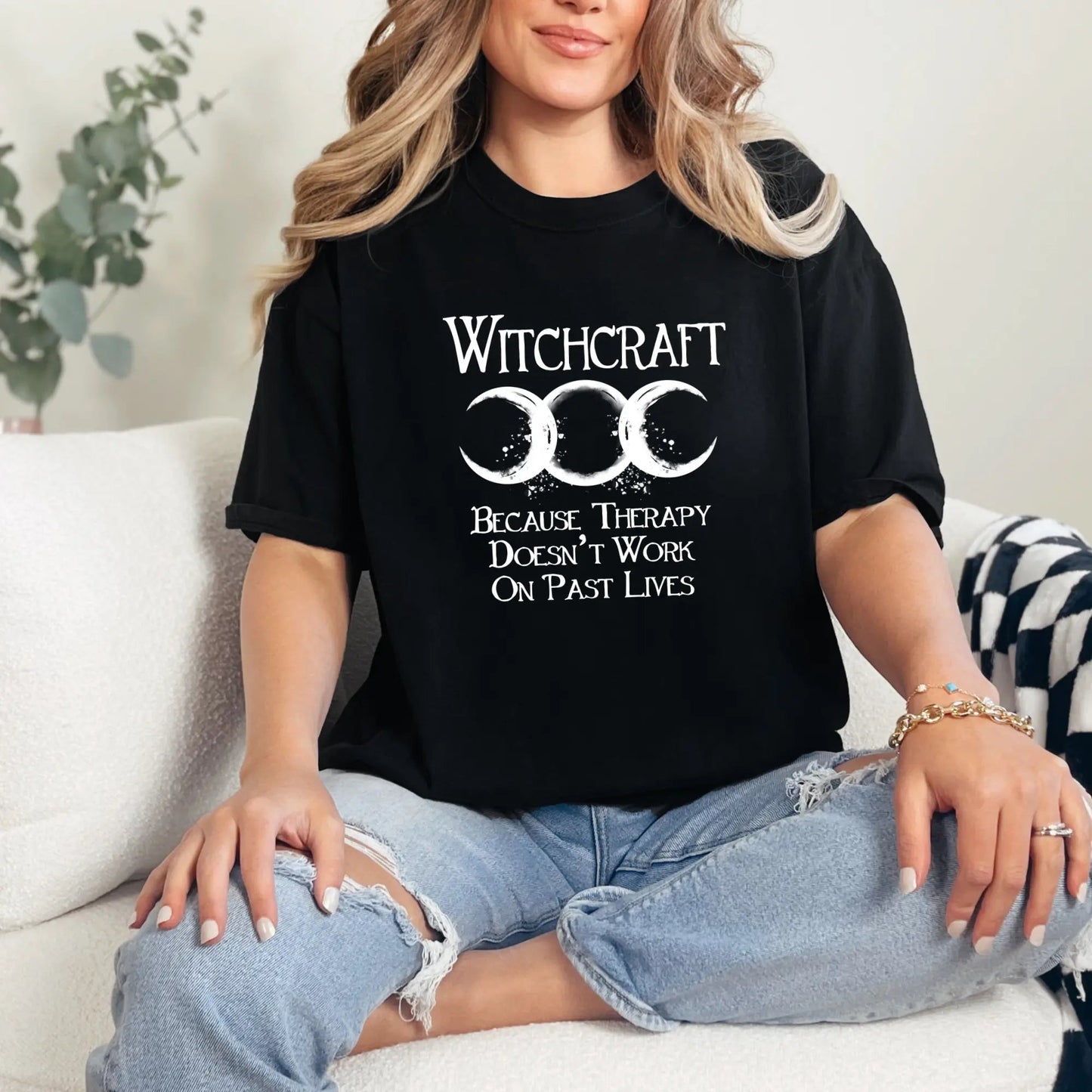 Witchcraft Because Therapy Graphic Tee