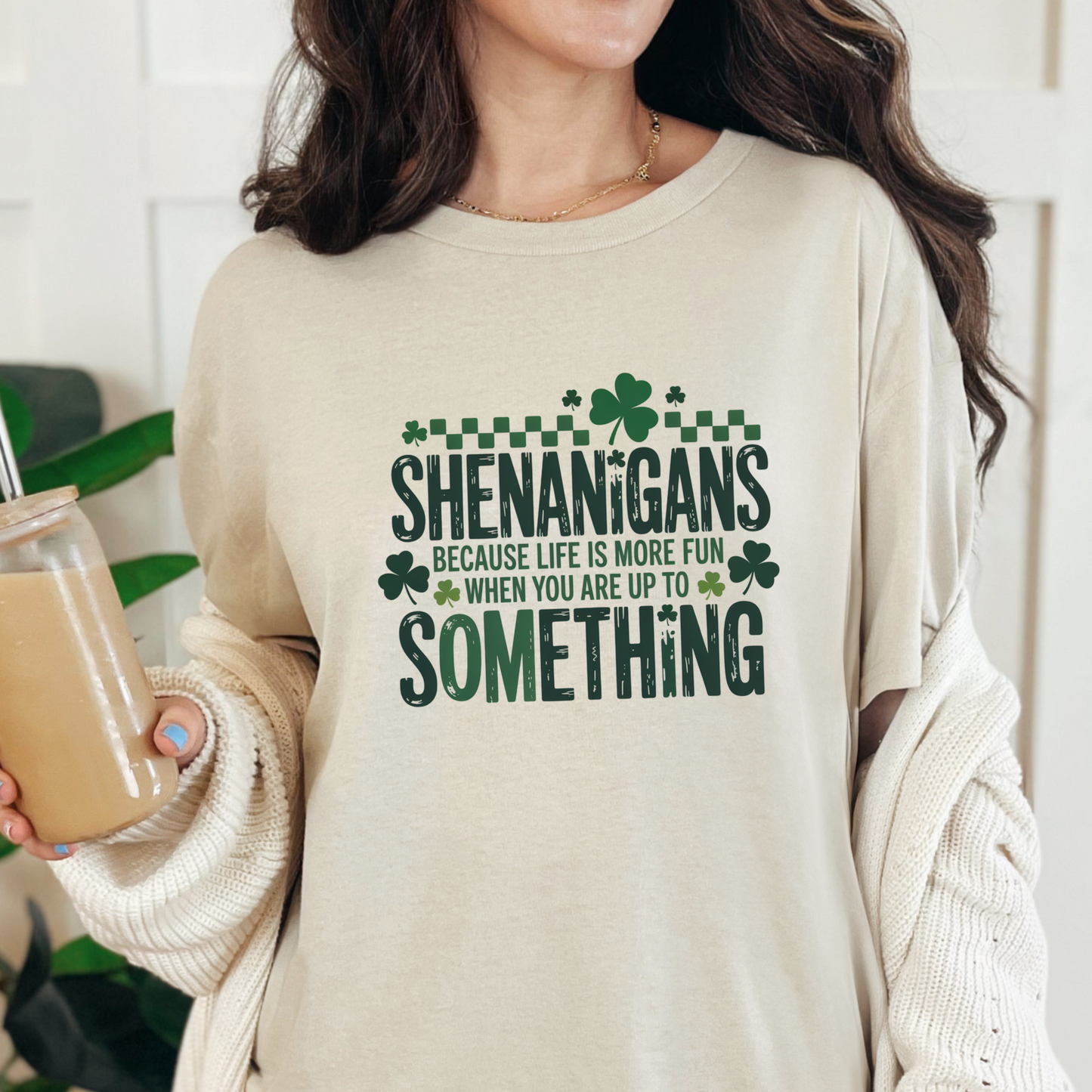 Shenanigans Quote Graphic Tee