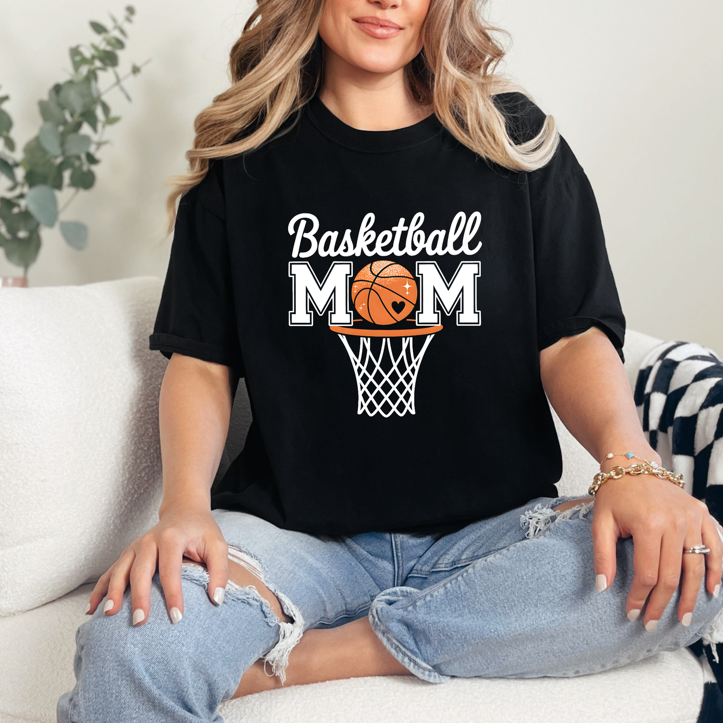 Basketball Mom Graphic Tee