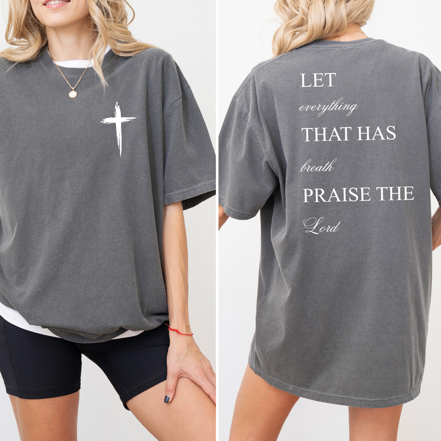 Praise the Lord Front/Back Graphic Tee