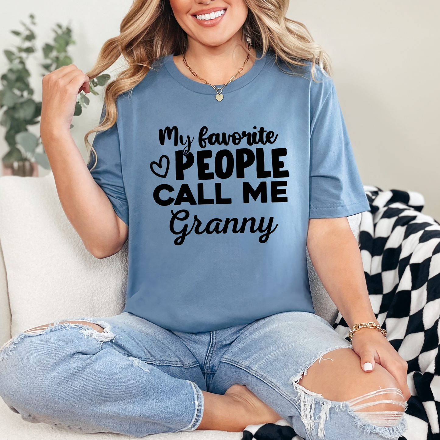 Favorite People Call Me Custom Graphic Tee