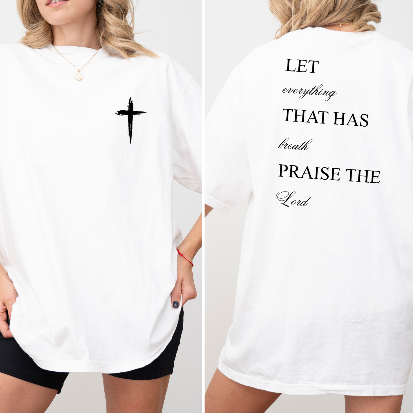 Praise the Lord Front/Back Graphic Tee