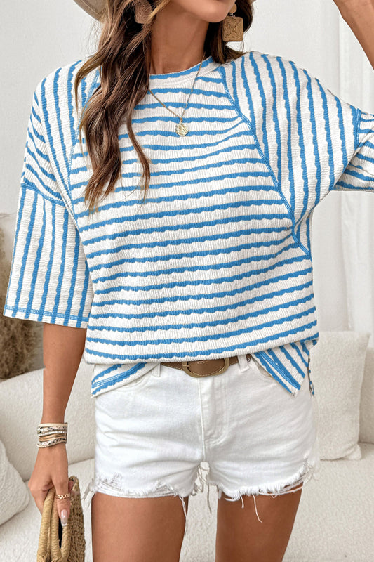 Stripe Knit Top *Multiple Colors* NEW RTS